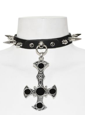 Abaddon spiknit choker