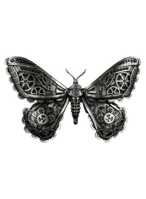 MECHANICAL MOTH hårklämma