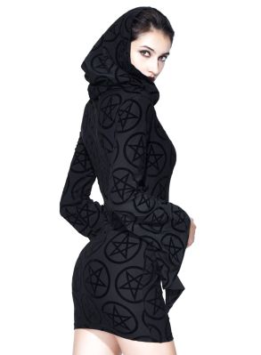 Vampirella hood klänning