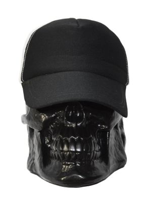 Svart / vit tracker keps