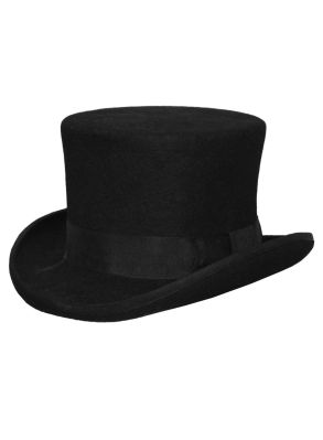 svart topphatt