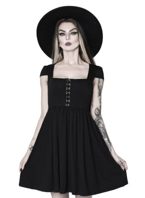 Punk-Tured Babydoll klänning