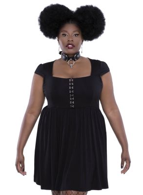 Punk-Tured Babydoll klänning