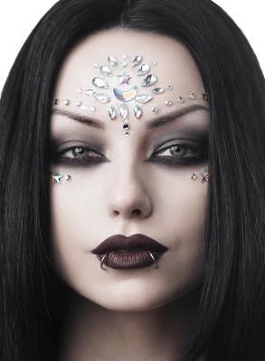 Aura Moon Child ansikts juveler