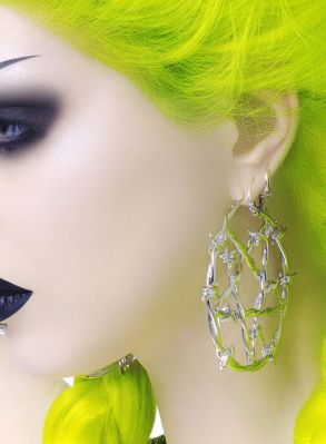 Life's A Witch stora silverörhängen