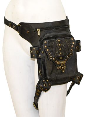 Steampunk Höft Axelväska