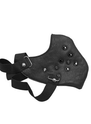 Svart halvmask spike
