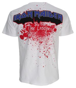 Iron Maiden Trooper White