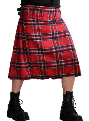 Röd Kilt