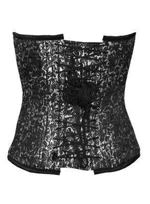 Elegant silver brokad