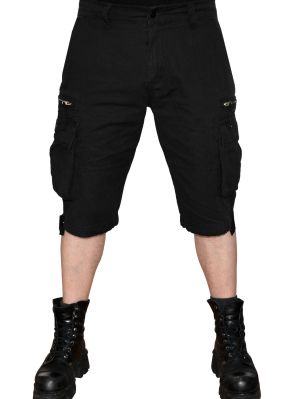 Svarta Cargo Shorts