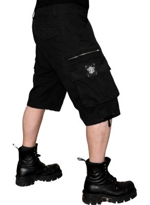 Svarta Cargo Shorts