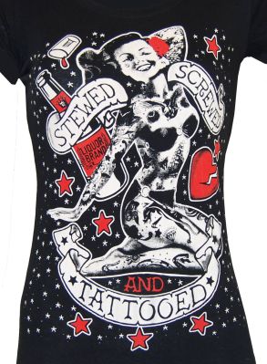 Tattooed Pinup Lady Topp
